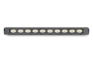 LED Light Bar - Rough Country - 10 Inch Black Series Slim Line - Black